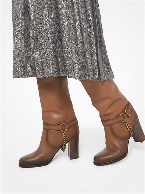 bottillons femme michael kors|Michael Kors burnished boots.